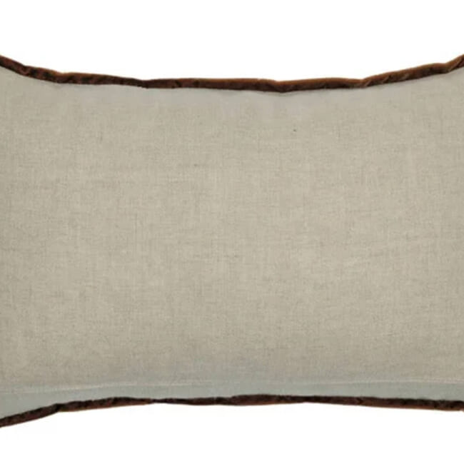 【海外取寄品】CASAMANCE FORGET ME NOT フォーゲットミーノット クッションカバー(Pierre bleue) 50×30cm