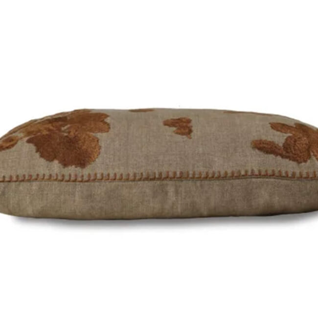 【海外取寄品】CASAMANCE GARDENIA ガーデニア クッションカバー(Terracotta) 60×40cm