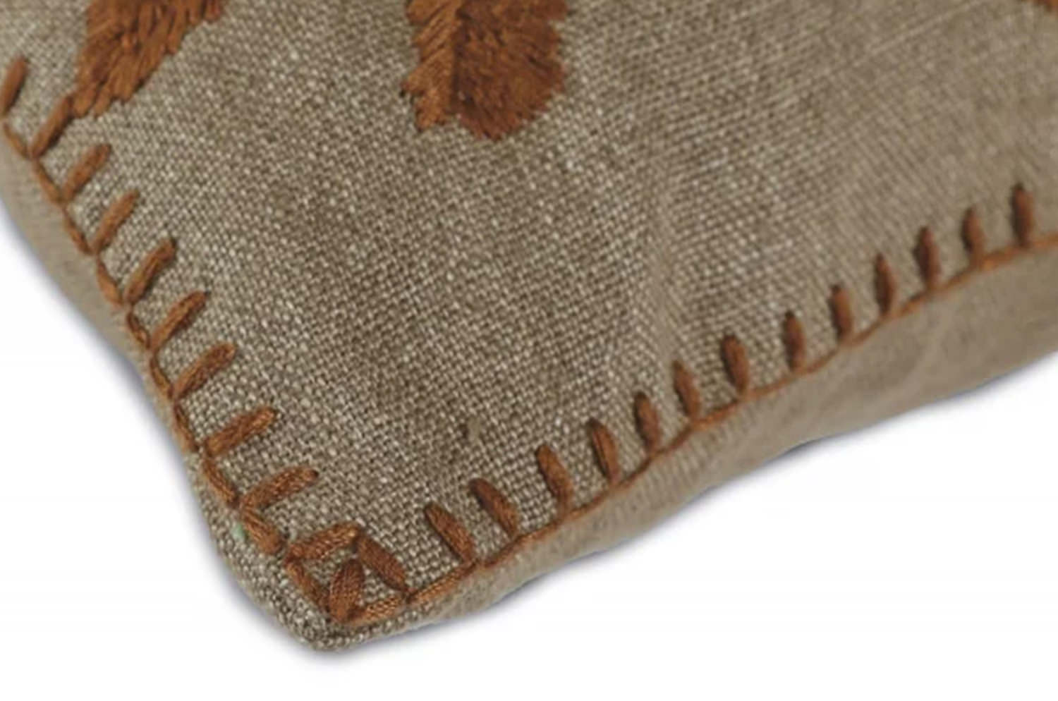 【海外取寄品】CASAMANCE GARDENIA ガーデニア クッションカバー(Terracotta) 60×40cm