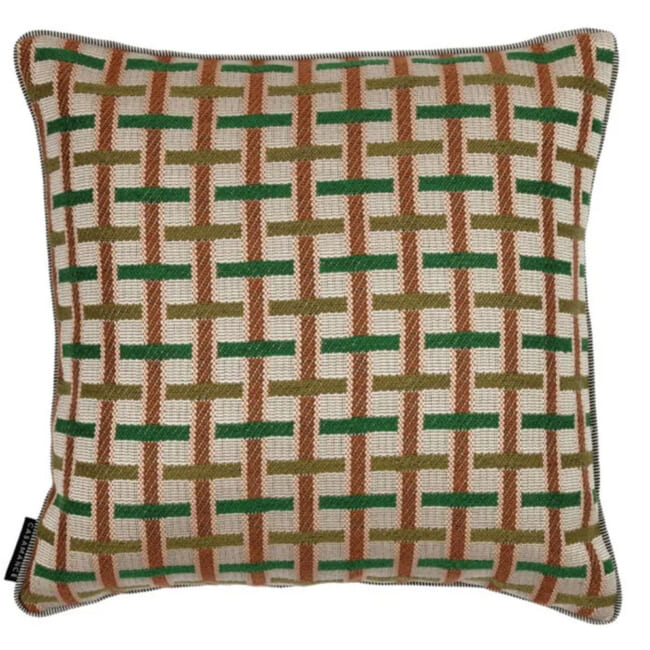 【海外取寄品】CASAMANCE IVY アイビー クッションカバー(Vert) 45×45cm
