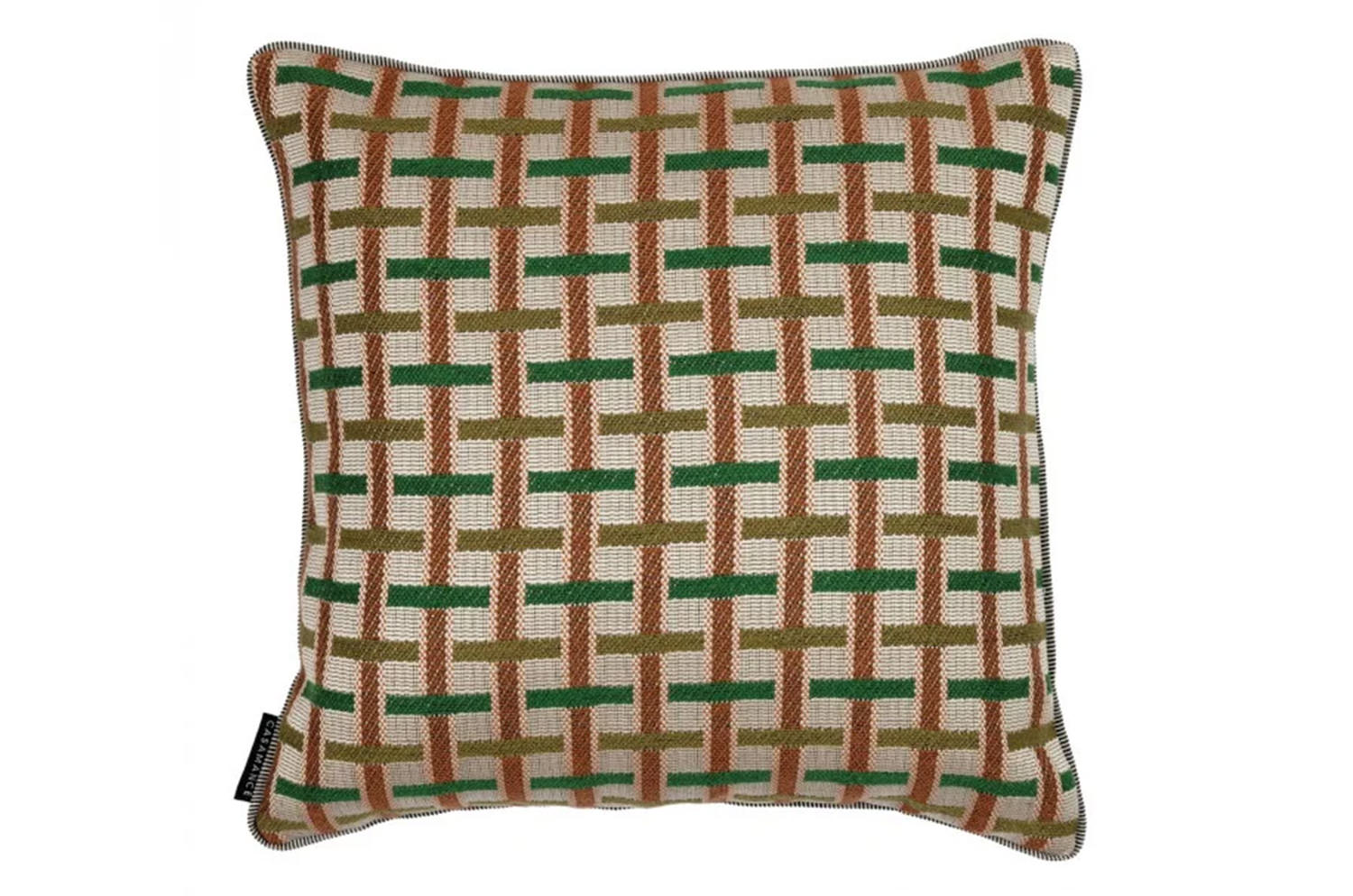 【海外取寄品】CASAMANCE IVY アイビー クッションカバー(Vert) 45×45cm