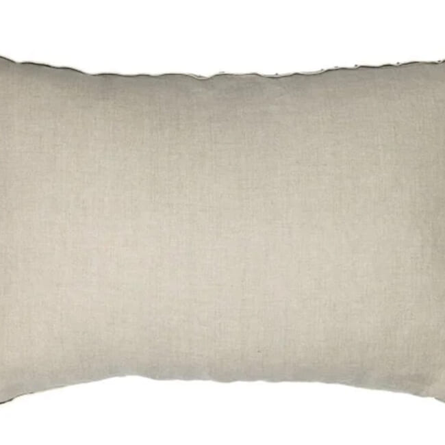 【海外取寄品】CASAMANCE LOMASI ロマシ クッションカバー(Ocre naturel) 60×40cm