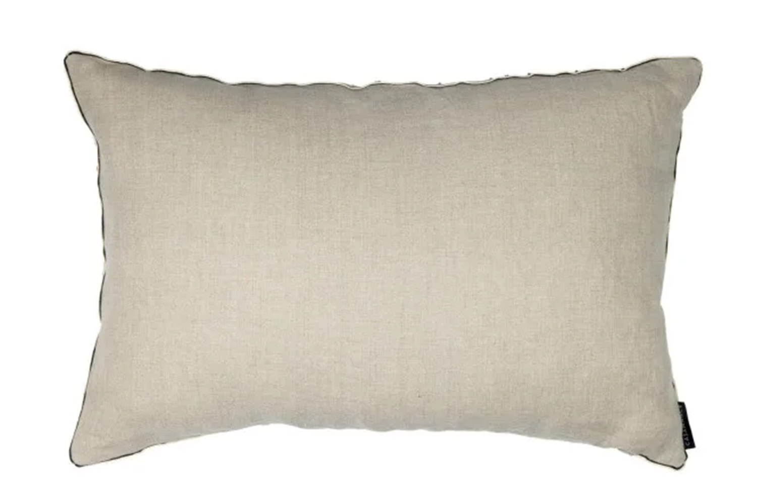 【海外取寄品】CASAMANCE LOMASI ロマシ クッションカバー(Ocre naturel) 60×40cm