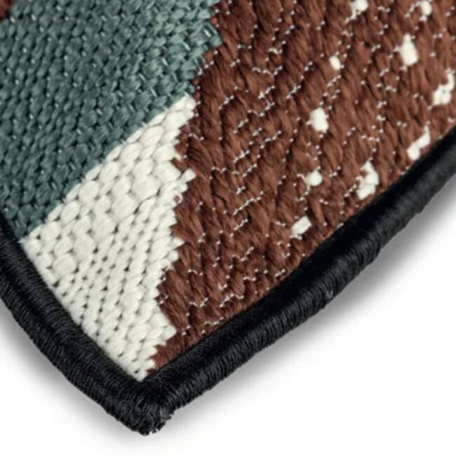 【海外取寄品】CASAMANCE MADÈRE マディラ クッションカバー(Multico terracota foncé) 60×40cm