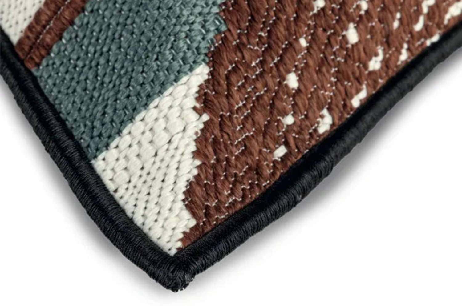 【海外取寄品】CASAMANCE MADÈRE マディラ クッションカバー(Multico terracota foncé) 60×40cm