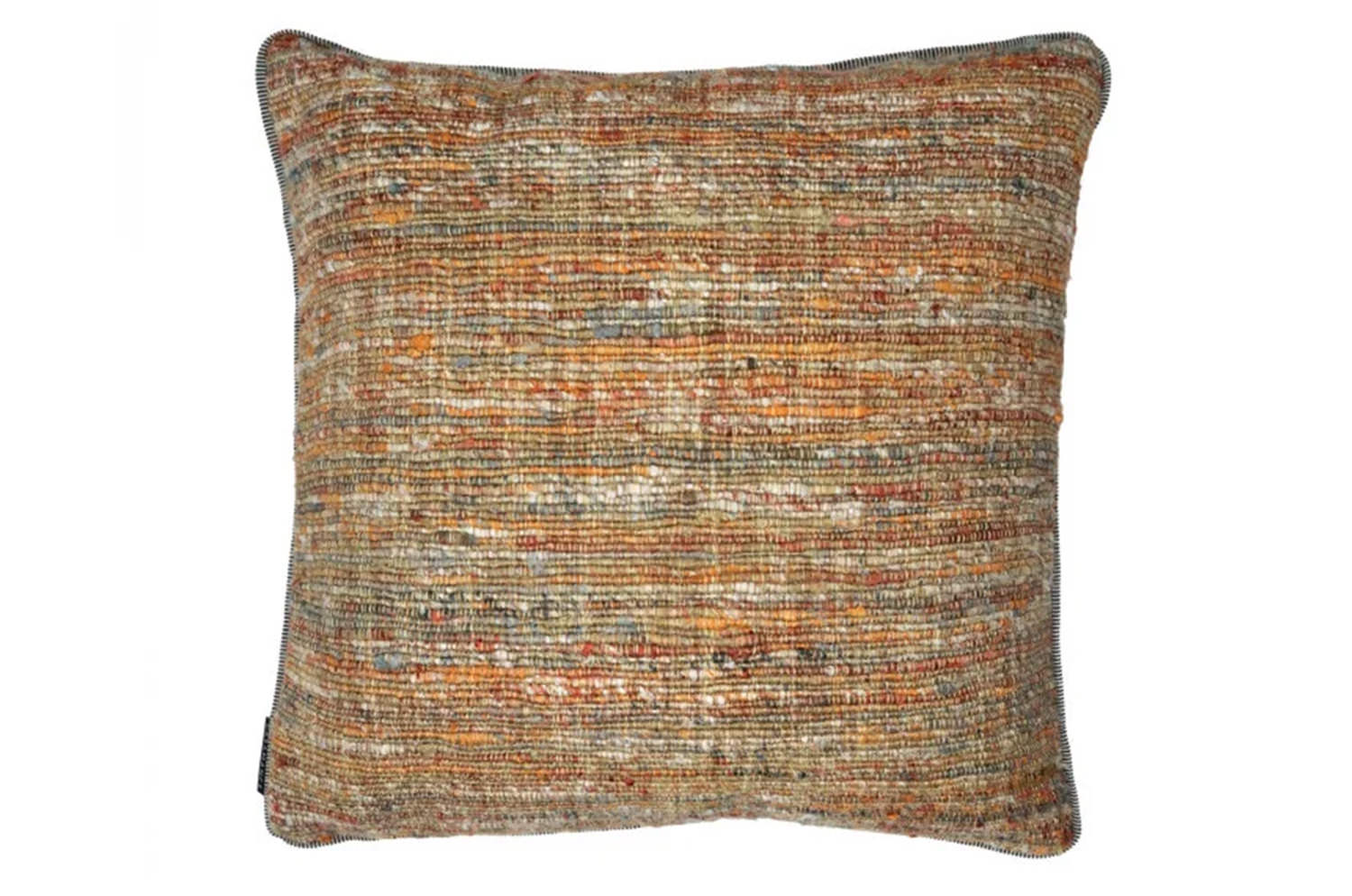 【海外取寄品】CASAMANCE MAOHI マオヒ クッションカバー(Multico kaki) 45×45cm