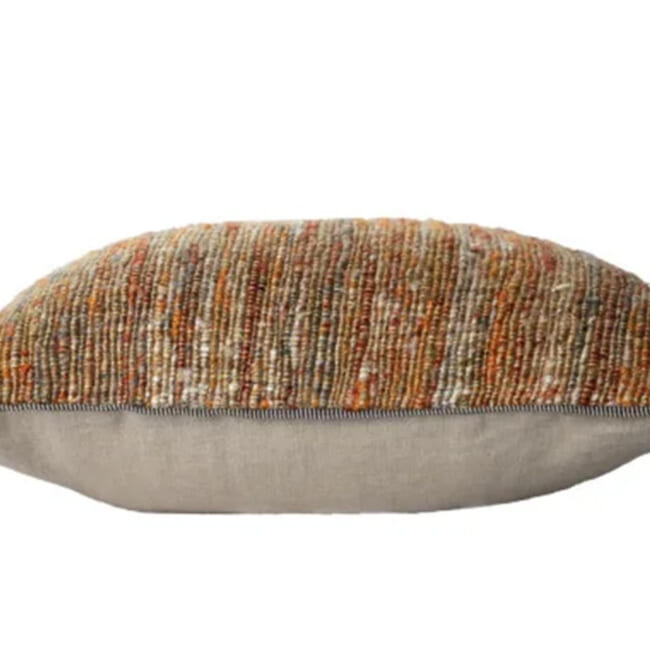 【海外取寄品】CASAMANCE MAOHI マオヒ クッションカバー(Multico kaki) 45×45cm