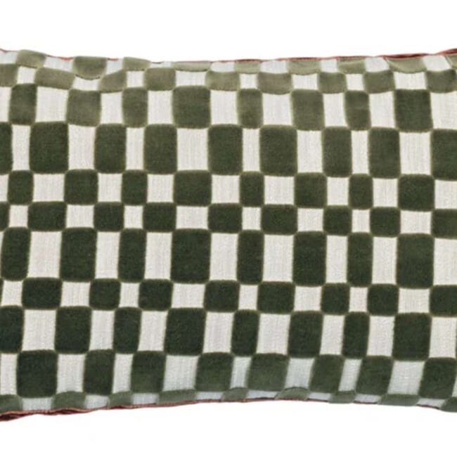 【海外取寄品】CASAMANCE MODULOR モデュロール クッションカバー(Kaki) 50×30cm