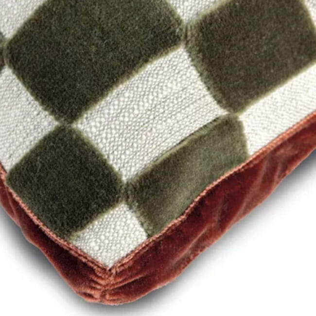 【海外取寄品】CASAMANCE MODULOR モデュロール クッションカバー(Kaki) 50×30cm