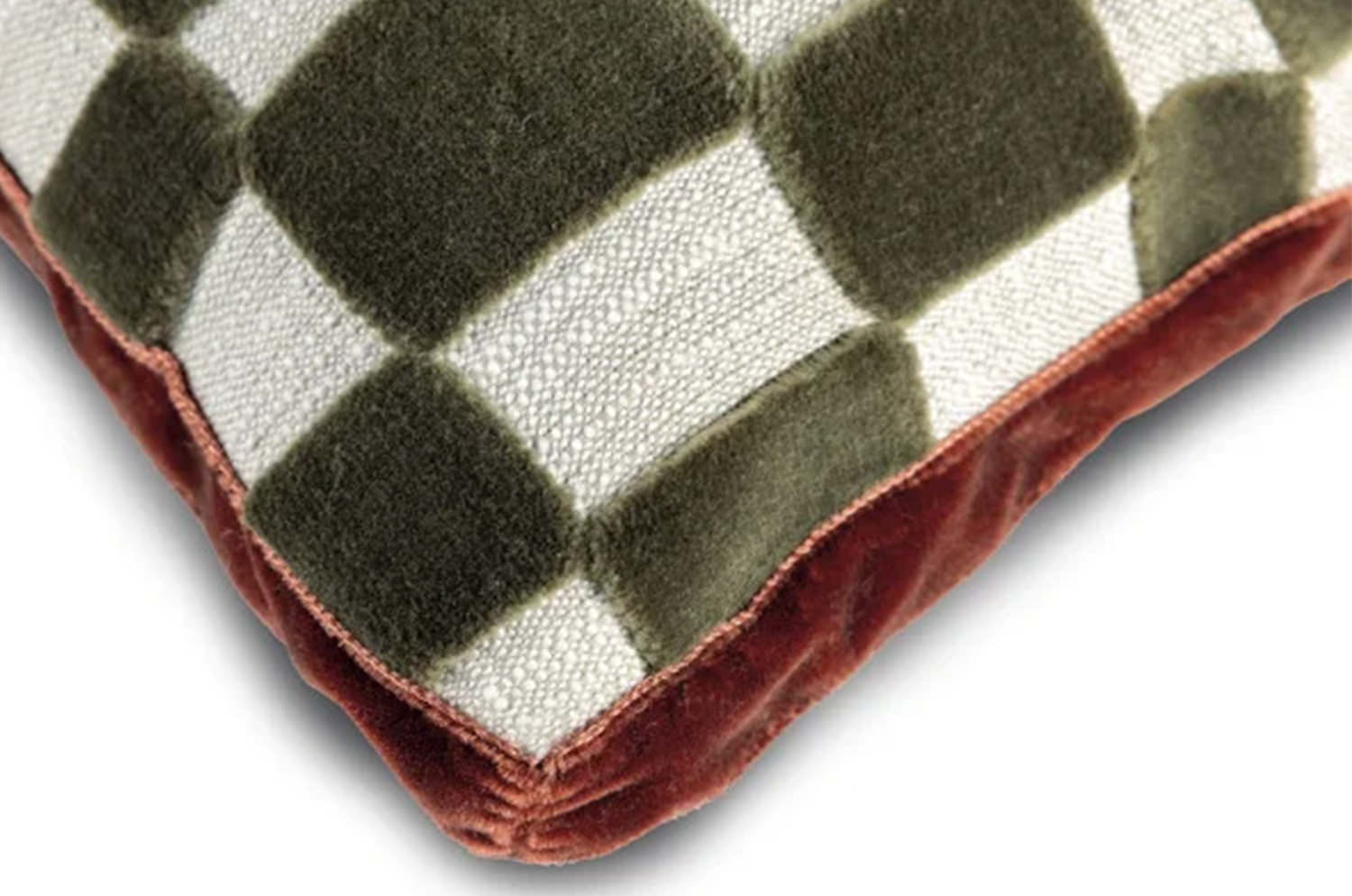 【海外取寄品】CASAMANCE MODULOR モデュロール クッションカバー(Kaki) 50×30cm