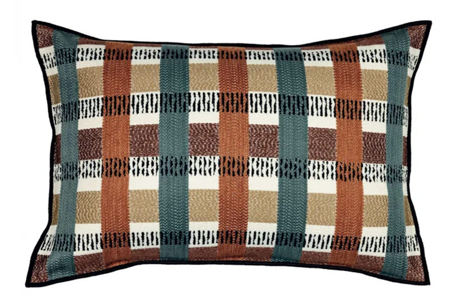 【海外取寄品】CASAMANCE SANTANA サンタナ クッションカバー(Terracota foncé) 60×40cm