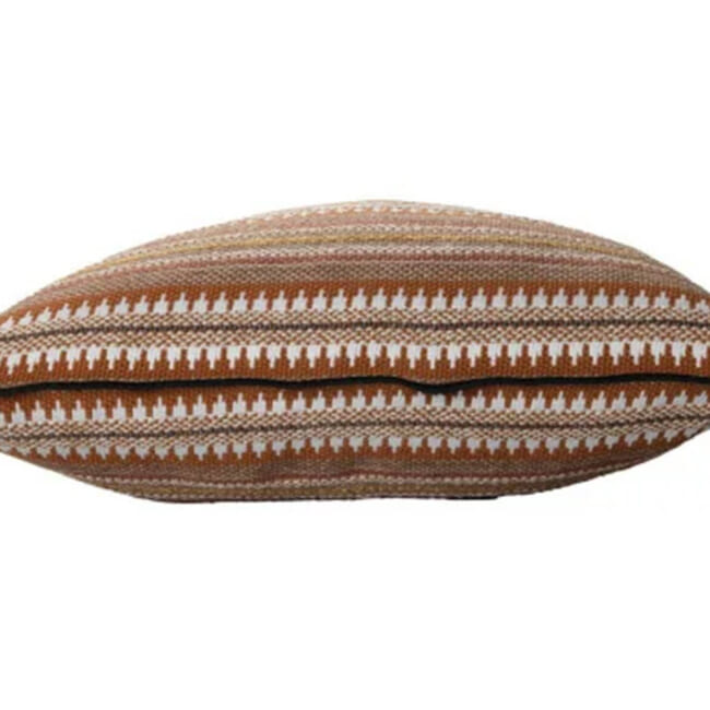 【海外取寄品】CASAMANCE SERAPE セラペ クッションカバー(Rouge terre taupe) 45×45cm