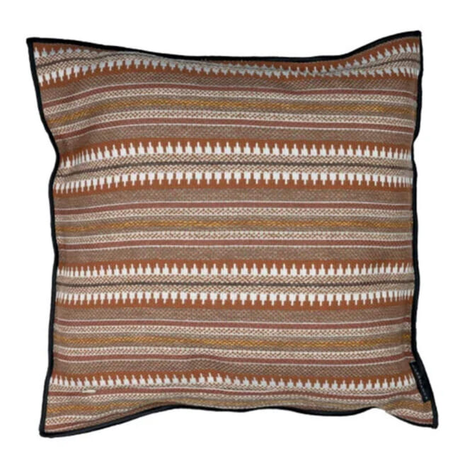 【海外取寄品】CASAMANCE SERAPE セラペ クッションカバー(Rouge terre taupe) 45×45cm