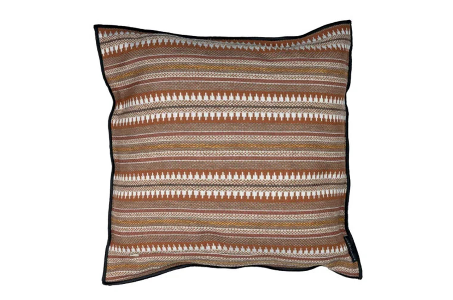【海外取寄品】CASAMANCE SERAPE セラペ クッションカバー(Rouge terre taupe) 45×45cm