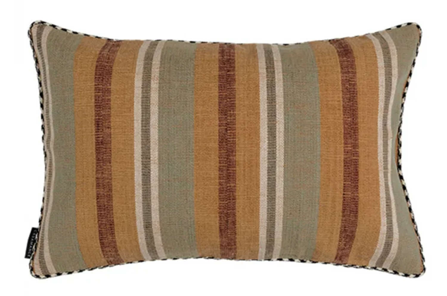 【海外取寄品】CASAMANCE VIA VERRI ヴィア ヴェッリ クッションカバー(Kaki terre de sienne) 60×40cm