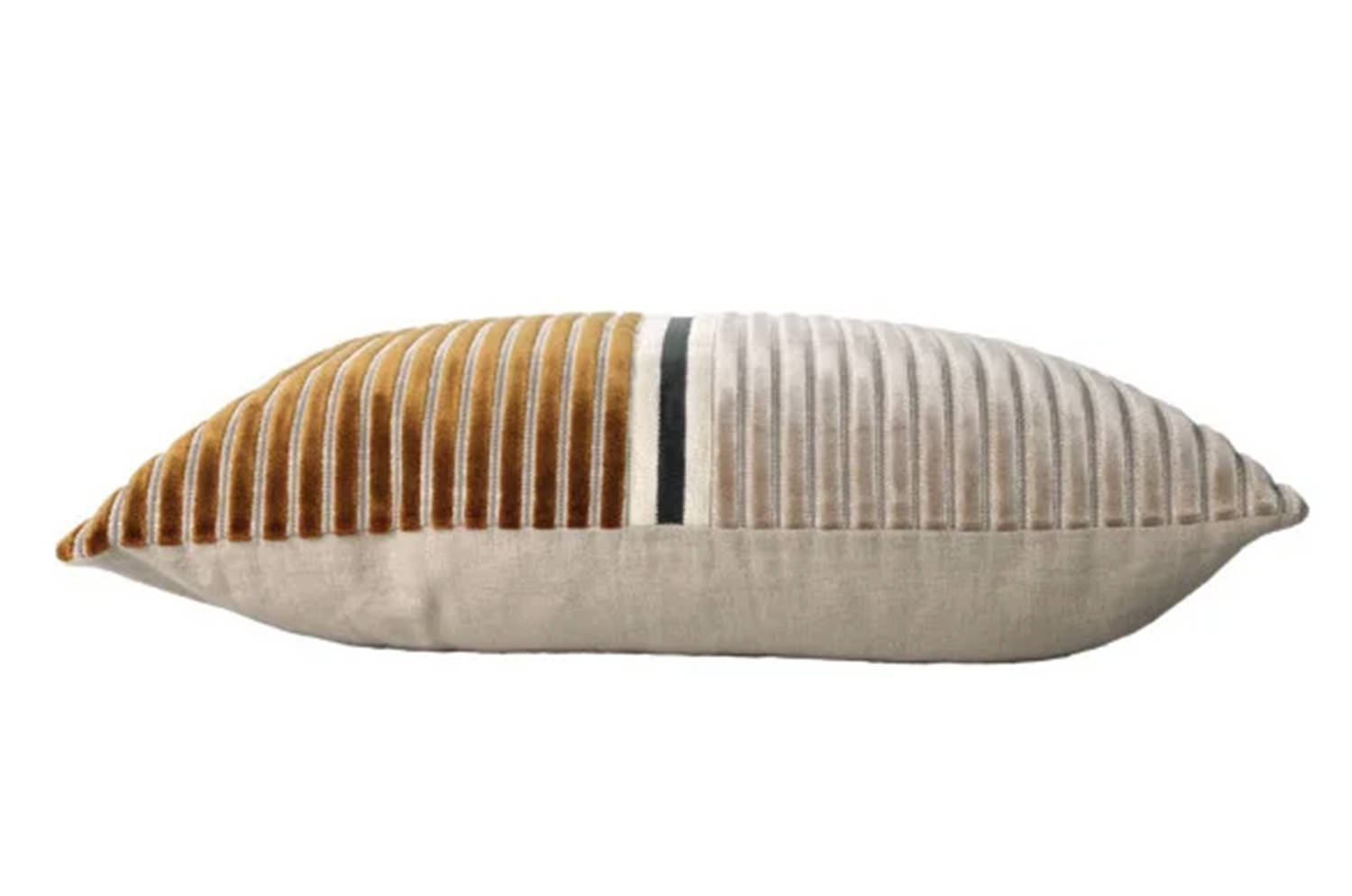 【海外取寄品】CASAMANCE ZEBU ゼビュ クッションカバー(Marron glace camel) 60×40cm