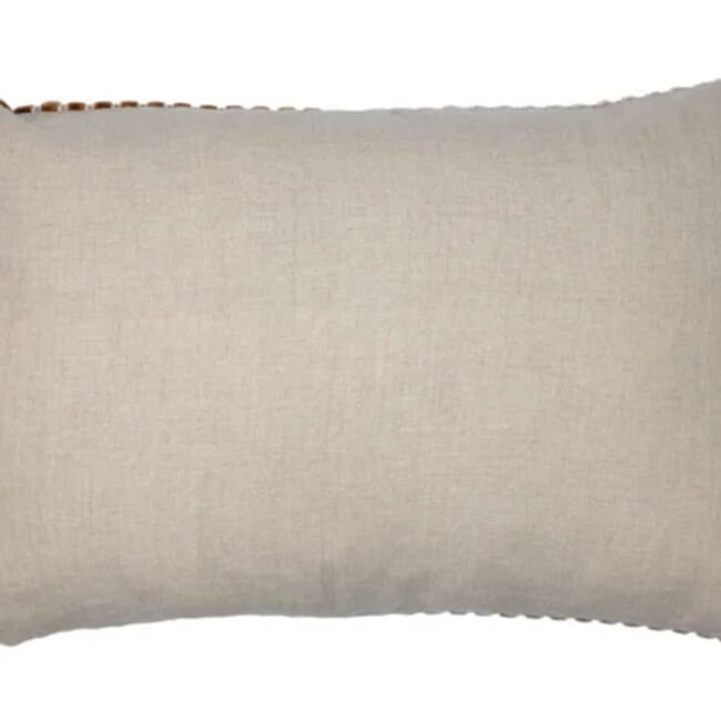 【海外取寄品】CASAMANCE ZEBU ゼビュ クッションカバー(Marron glace camel) 60×40cm