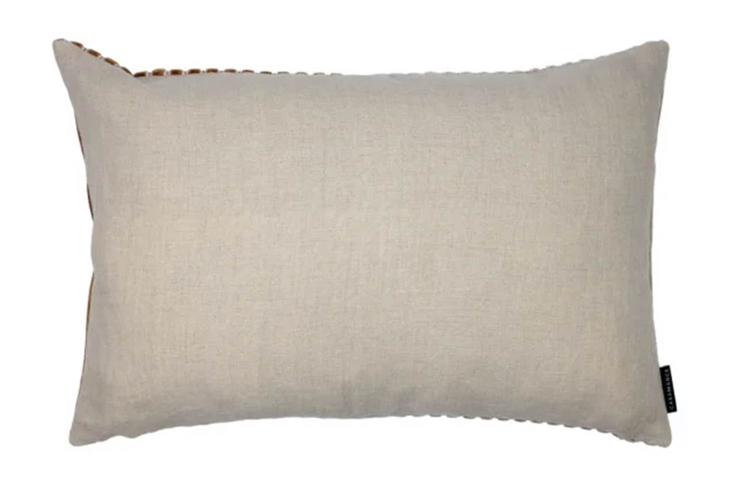 【海外取寄品】CASAMANCE ZEBU ゼビュ クッションカバー(Marron glace camel) 60×40cm