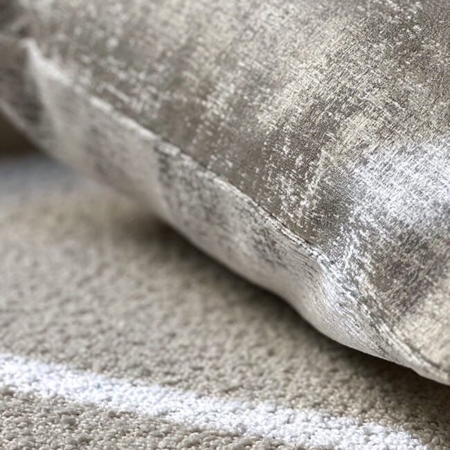 空間が一瞬で整う3点コーディネートセット！【海外テキスタイルが魅せる、ピーコックグリーン】(中材付)