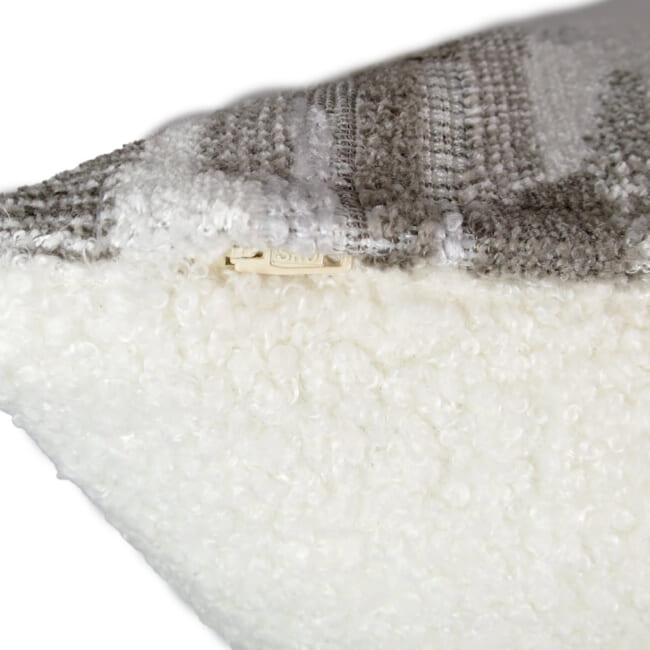 The Gris Surface グリスサーフェス ジャガードベルベット クッションカバー 45×45cm