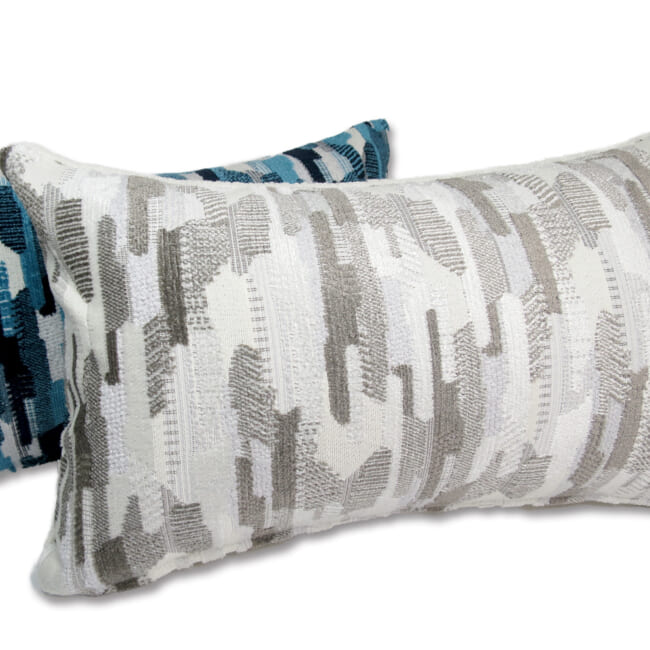 The Gris Surface グリスサーフェス ジャガードベルベット クッション 50×30cm 中材付