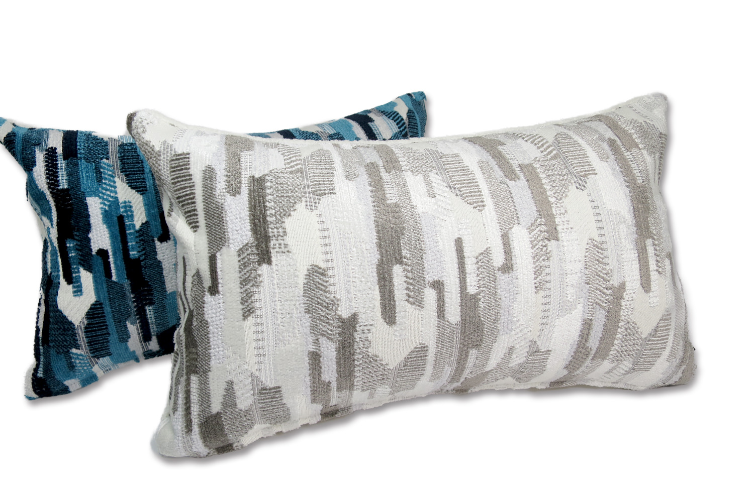 The Gris Surface グリスサーフェス ジャガードベルベット クッション 50×30cm 中材付