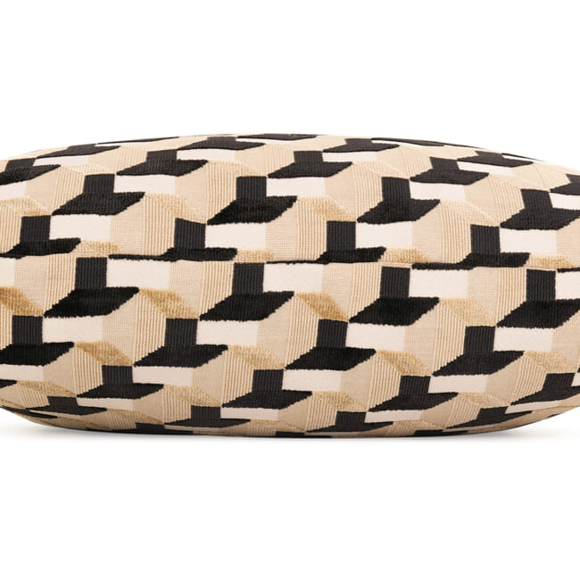 【海外取寄品】kirkbydesign(カークビー・デザイン) Cubic クッション(Monochrome) 60x60cm 中材付