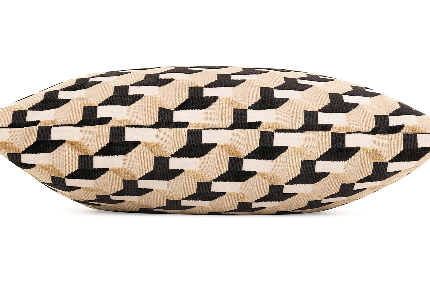 【海外取寄品】kirkbydesign(カークビー・デザイン) Cubic クッション(Monochrome) 60x60cm 中材付