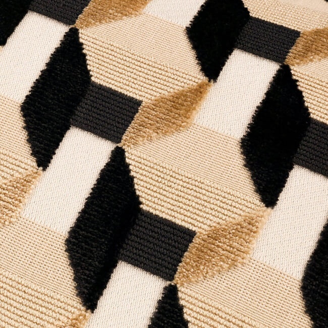 【海外取寄品】kirkbydesign(カークビー・デザイン) Cubic クッション(Monochrome) 60x60cm 中材付