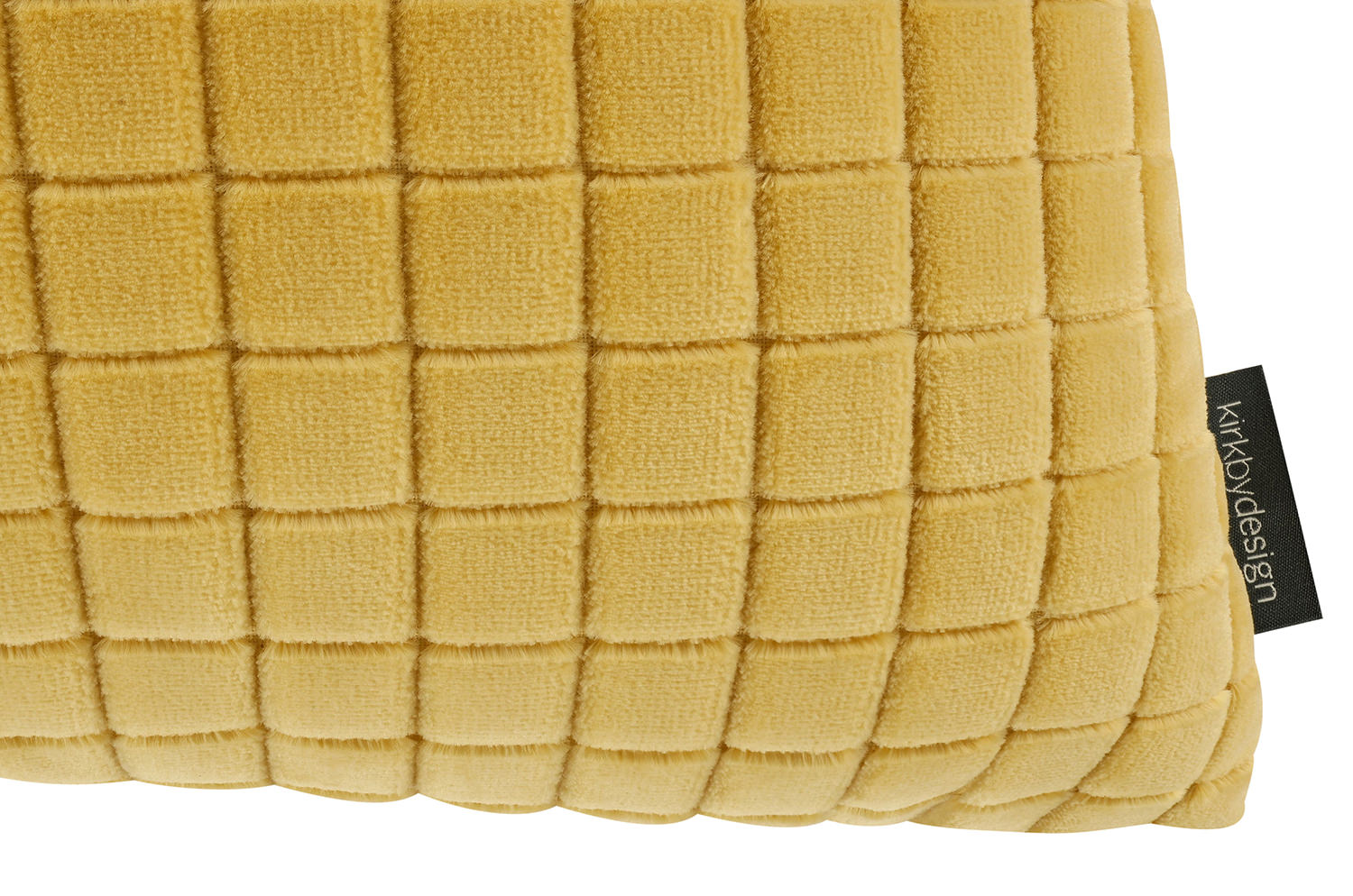 【海外取寄品】kirkbydesign(カークビー・デザイン) Merlon クッション(Custard) 50x50cm 中材付