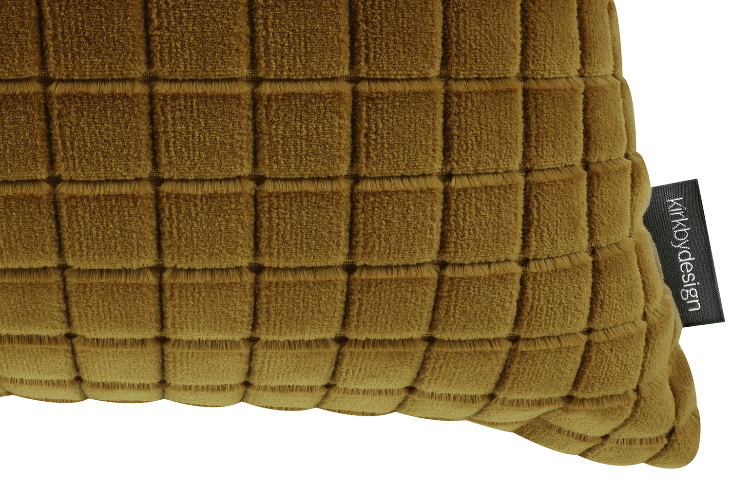 【海外取寄品】kirkbydesign(カークビー・デザイン) Merlon クッション(Tobacco) 50x50cm 中材付