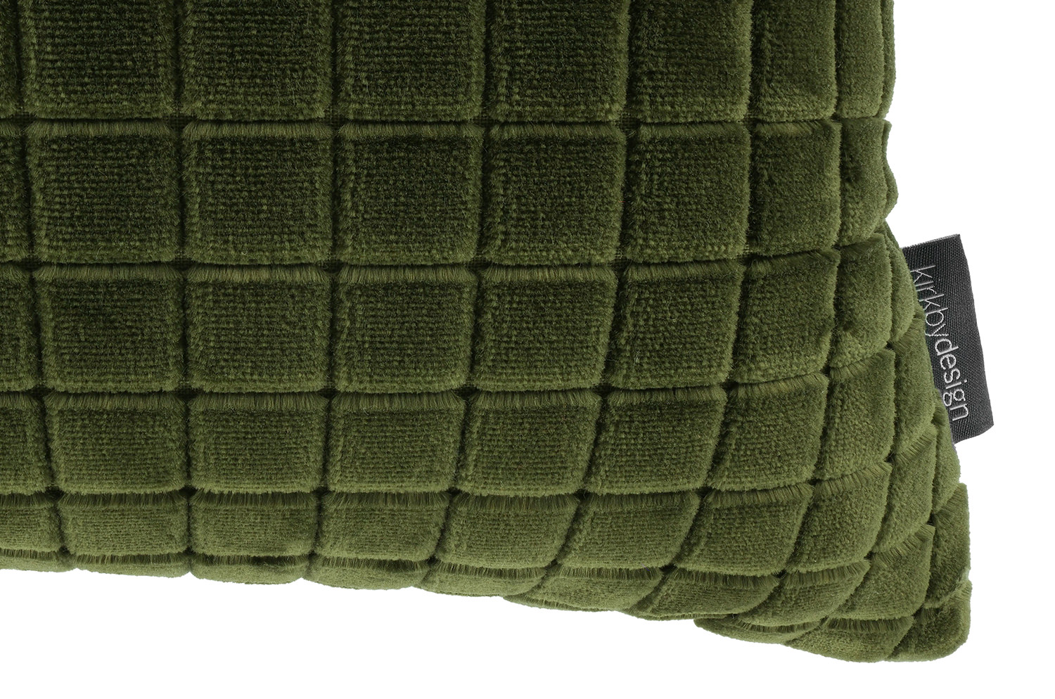 【海外取寄品】kirkbydesign(カークビー・デザイン) Merlon クッション(Pine Green) 50x50cm 中材付