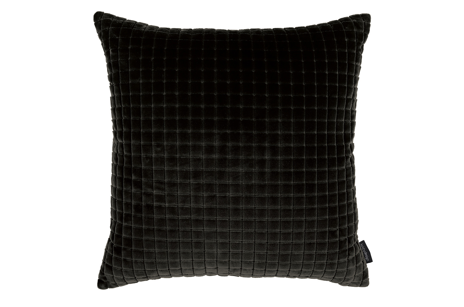 【海外取寄品】kirkbydesign(カークビー・デザイン) Merlon クッション(Jet Black) 50x50cm 中材付