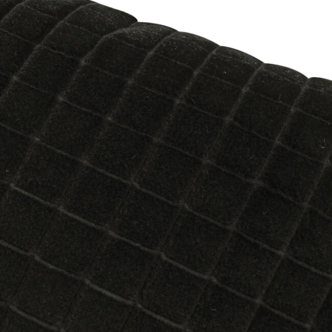 【海外取寄品】kirkbydesign(カークビー・デザイン) Merlon クッション(Jet Black) 50x50cm 中材付