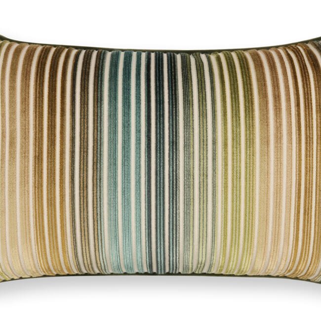 【海外取寄品】ROMO(ロモ) Eduクッション(Verdigris) 60x40cm 中材付