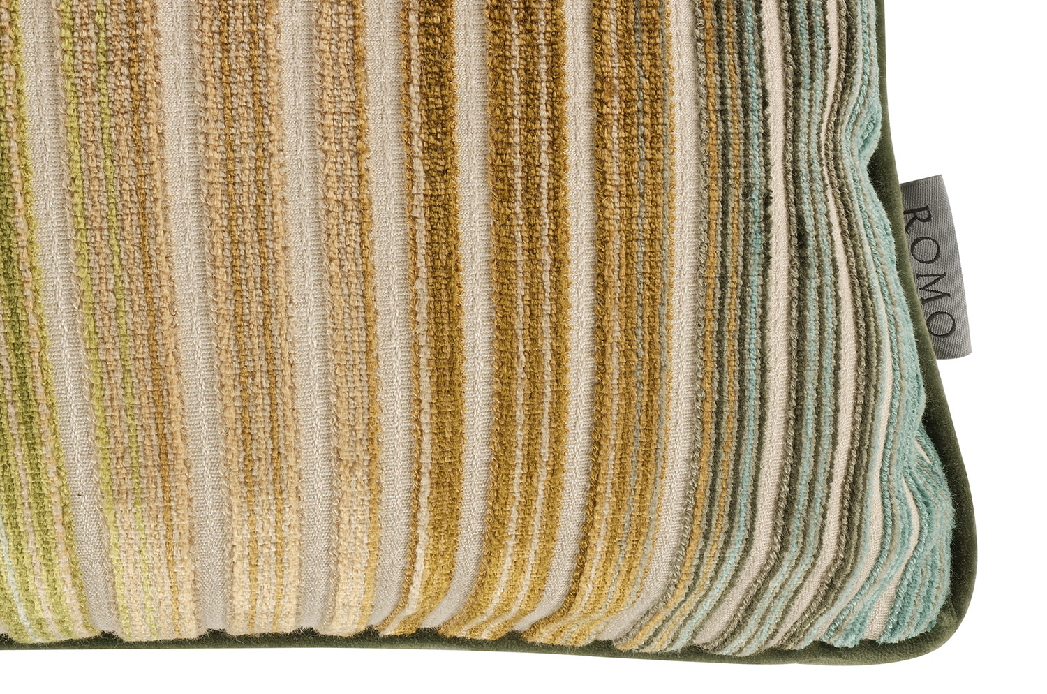 【海外取寄品】ROMO(ロモ) Eduクッション(Verdigris) 60x40cm 中材付