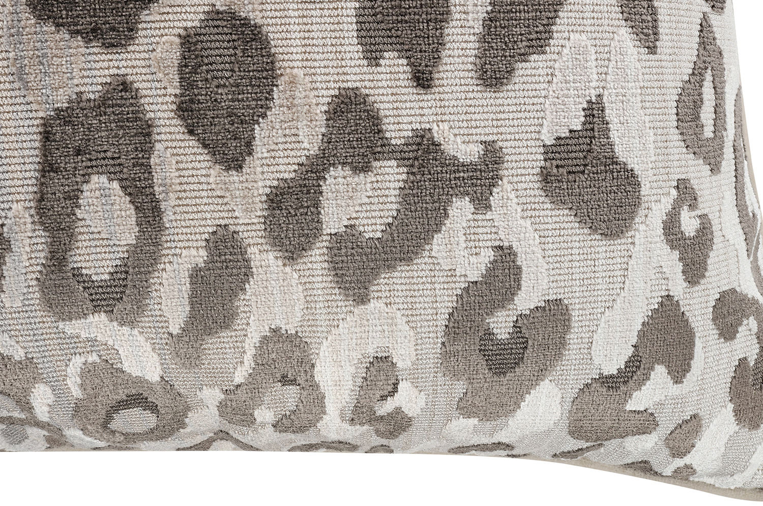 【海外取寄品】ROMO(ロモ) Mimi Velvetクッション(Gris) 60x40cm 中材付