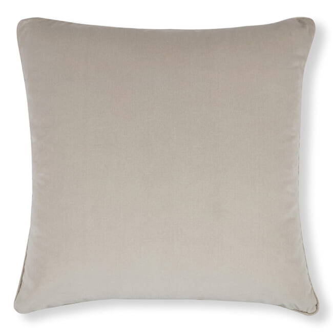 【海外取寄品】ROMO(ロモ) Mimi Velvetクッション(Gris) 65x65cm 中材付