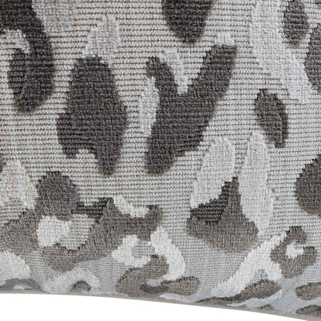 【海外取寄品】ROMO(ロモ) Mimi Velvetクッション(Gris) 65x65cm 中材付