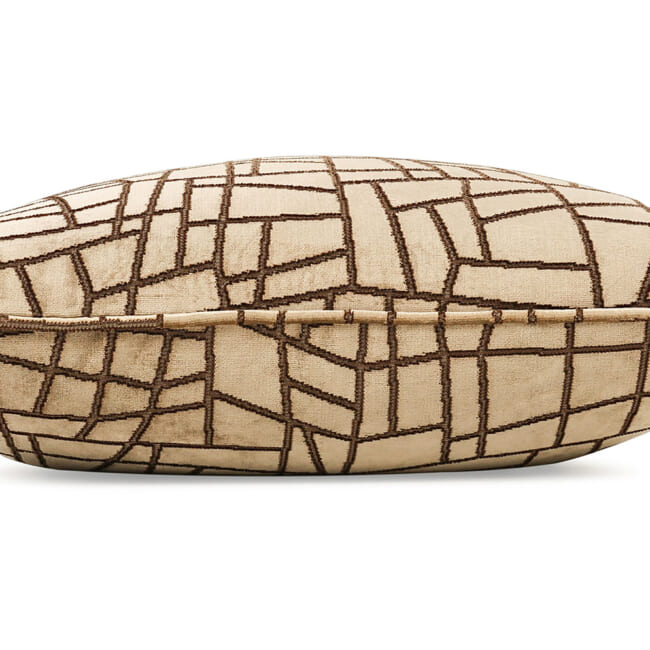 【海外取寄品】zinc(ジンク) Kiesler クッション(Tobacco) 50x50cm 中材付