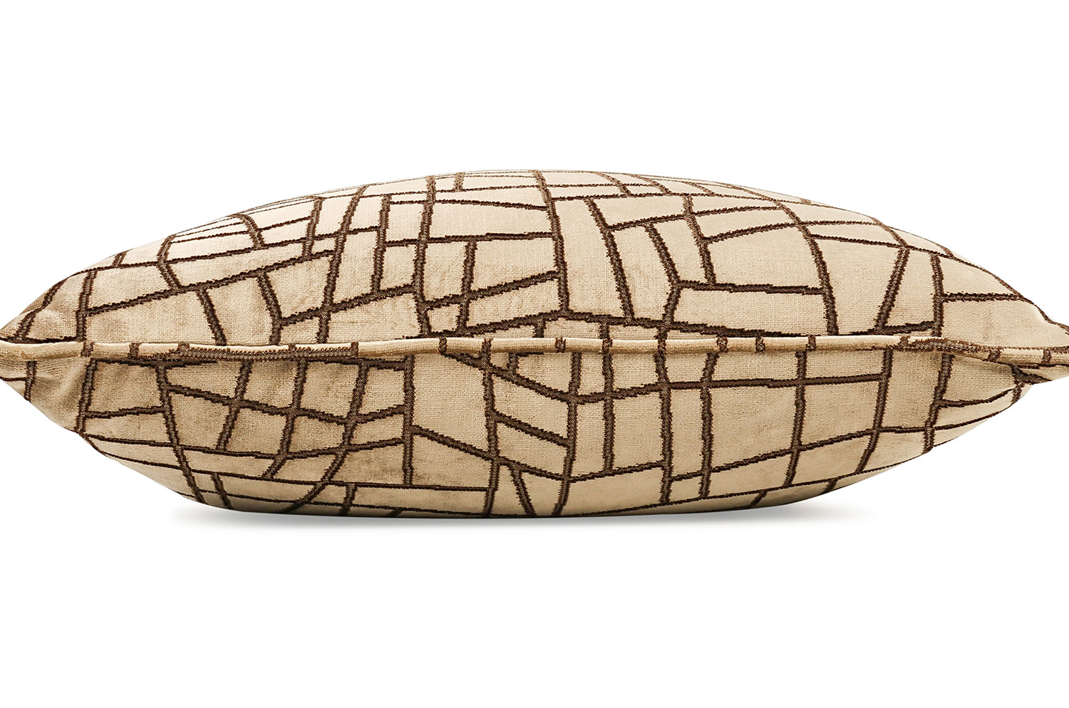 【海外取寄品】zinc(ジンク) Kiesler クッション(Tobacco) 50x50cm 中材付