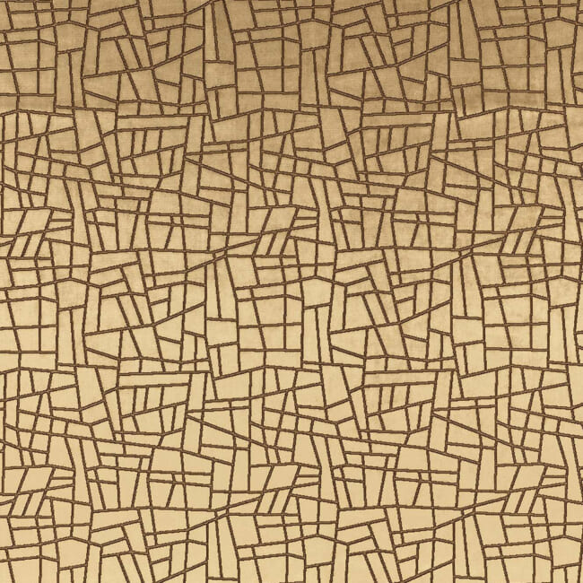 【海外取寄品】zinc(ジンク) Kiesler クッション(Tobacco) 50x50cm 中材付