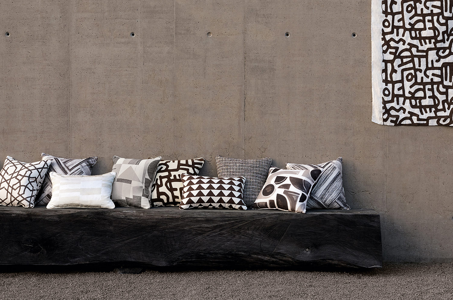 【海外取寄品】zinc(ジンク) Mayhem クッション(Dalmatian) 50x50cm 中材付