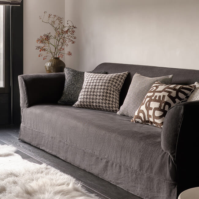 【海外取寄品】zinc(ジンク) Mayhem クッション(Dalmatian) 50x50cm 中材付