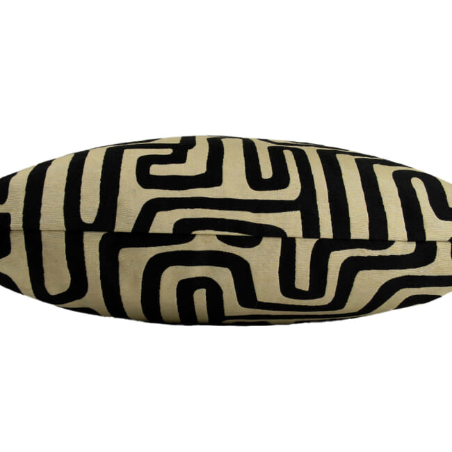 The Organic Maze 迷路柄 スタイルジャガード クッションカバー 45×45cm