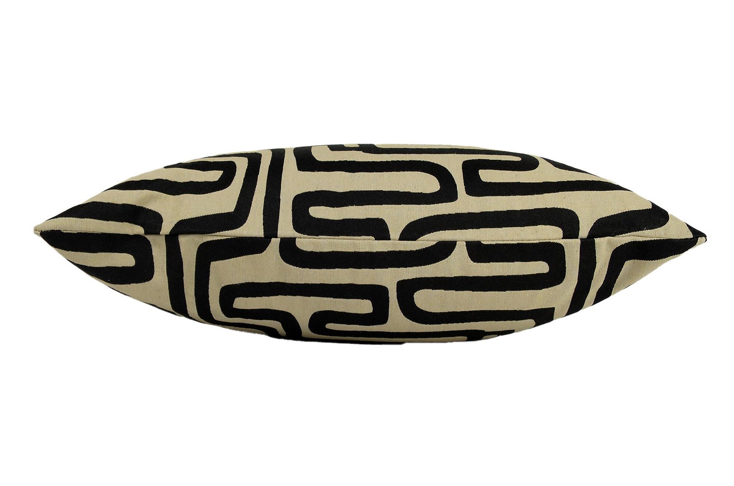 The Organic Maze 迷路柄 スタイルジャガード クッション 45×30cm 中材付