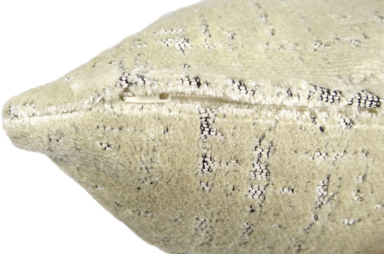 The SPHINX スフィンクス フレンチデザインベルベット クッションカバー (グレージュ) 45×45cm