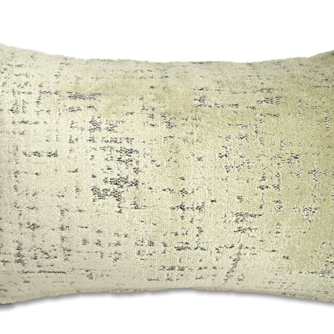 The SPHINX スフィンクス フレンチデザインベルベット クッション (グレージュ) 45×30cm 中材付