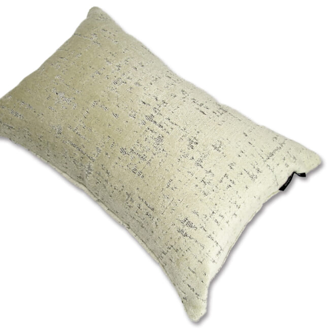 The SPHINX スフィンクス フレンチデザインベルベット クッション (グレージュ) 45×30cm 中材付