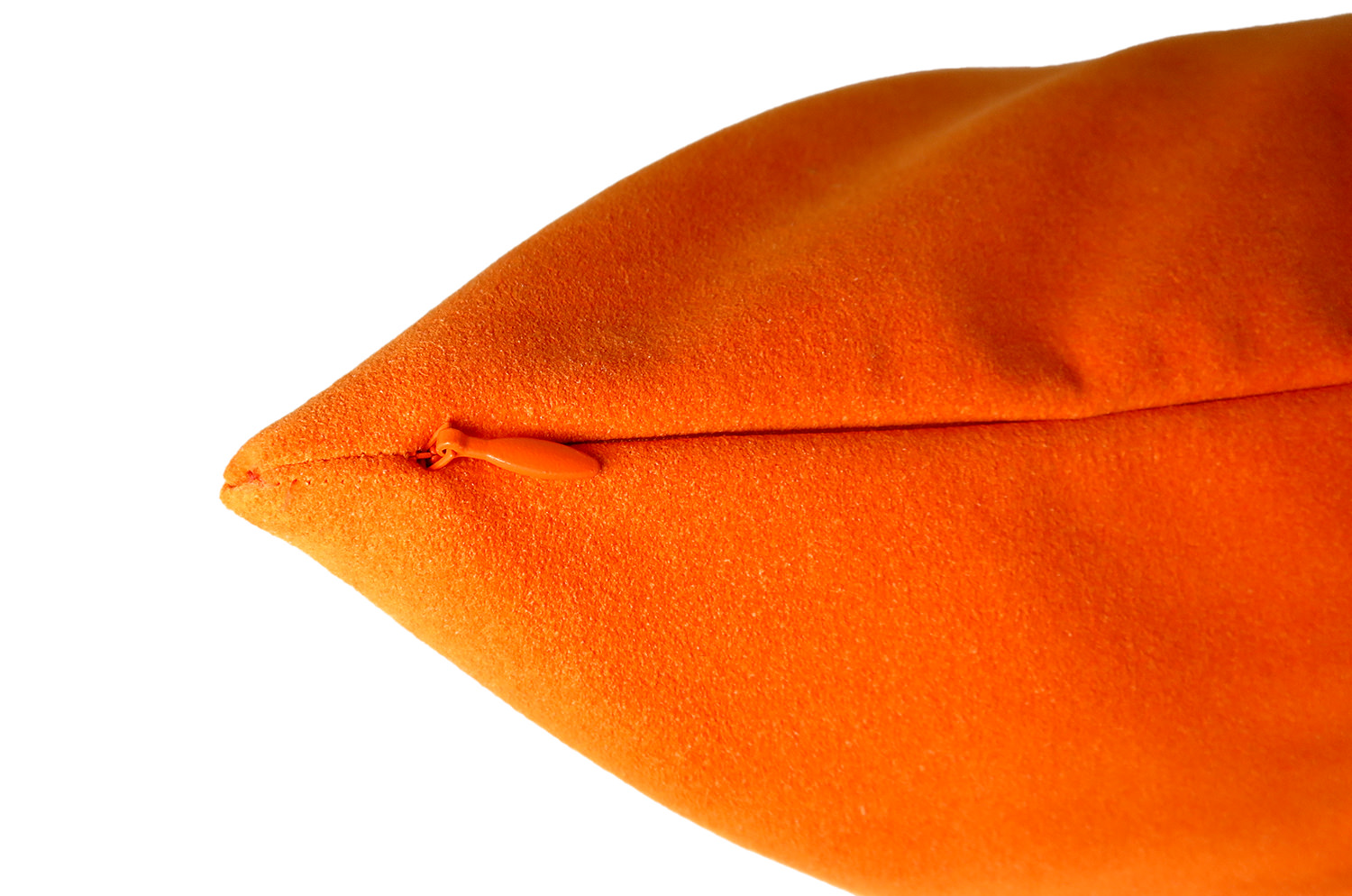 The Ultrasuede ウルトラスエード®︎HP クッションカバー (オレンジ) 45×45cm